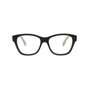 Alexander McQueen Square-Frame Acetate Optical Frames Black Womens